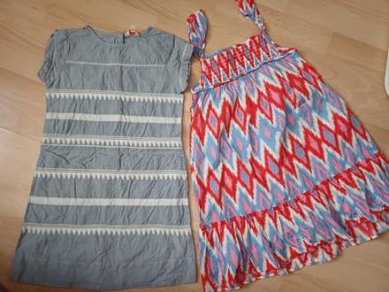 Farebné letné šaty, primark,122