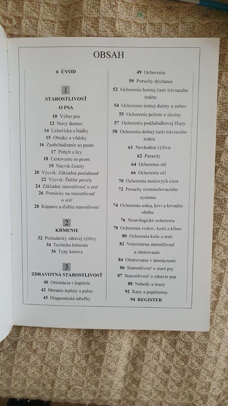 Starostlivosť o psa, 