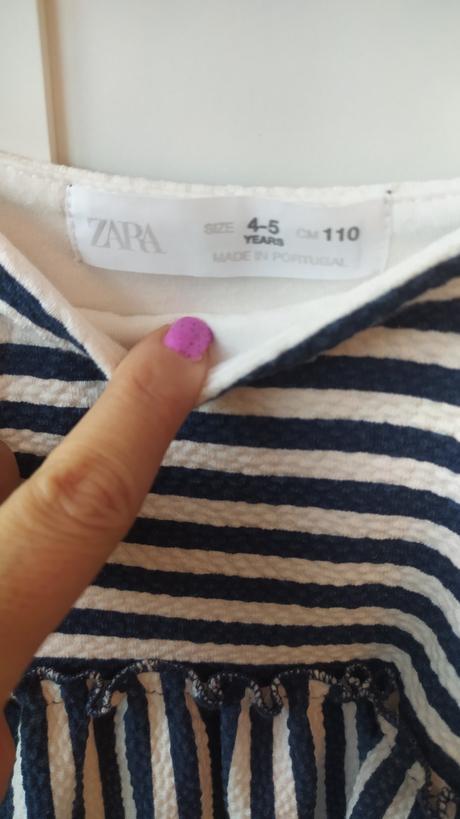 Dievčenské šaty, zara,110
