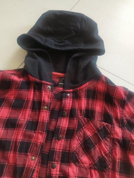 Košeľa karovana s kapucňou, chapter young,134