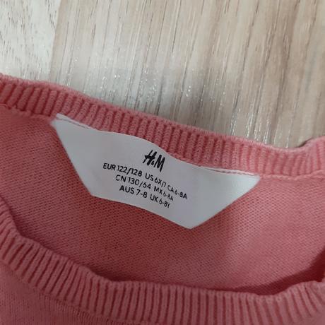 Svetrík s potlačou mačičky, h&m,122
