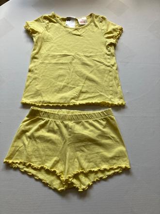 Pyžamo na leto, h&m,110