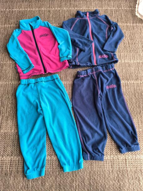Športové súpravy 2x mikina a nohavice, 86–98