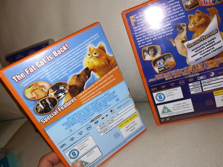 Garfield dvd anglicke,