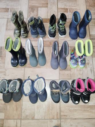 Gumáky, zimná obuv, 30