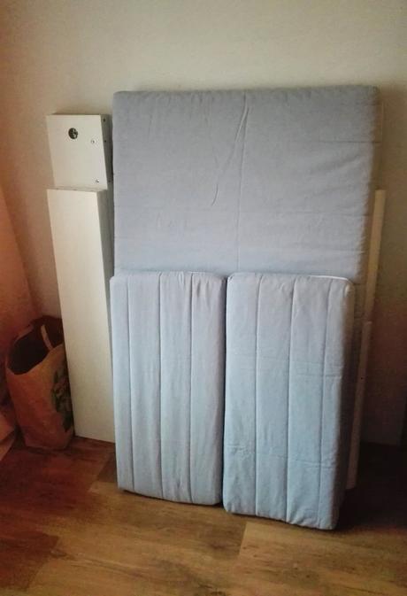 Rastúca posteľ s 3-dielnym matracom, šírka (cm): 90,dĺžka (cm): 200