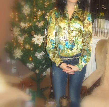 Elegantná hodvábna blúzka sharon, 34