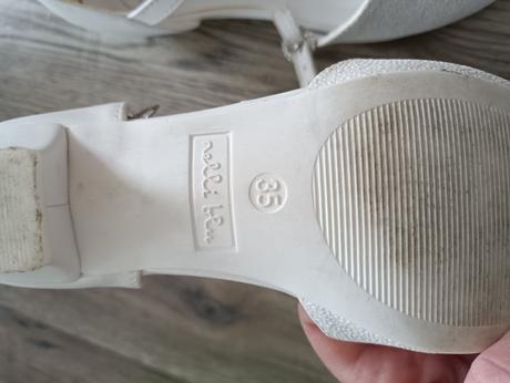 Biele topánočky, nelli blu,35