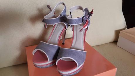 Predám dámske sandále na vysokom ooätku never 2 ho, 38