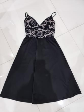 Predám čierne šaty zn.gate, gate,xs