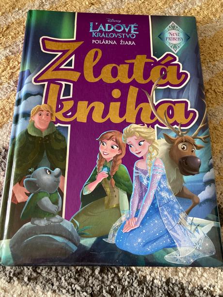Ľadové kráľovstvo - polárna žiara zlatá kniha, 
