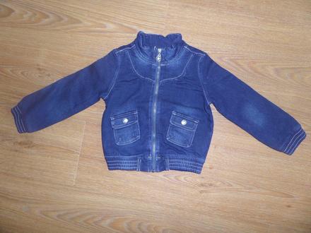 Rifľová bunda, denim,104