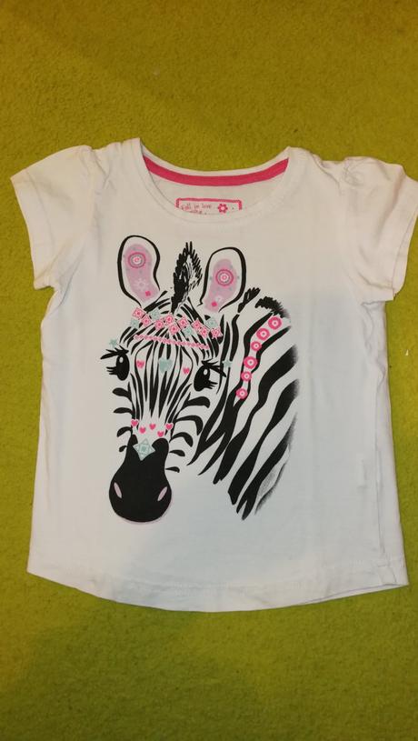 Tričko so zebrou 4-5 r, young dimension,110