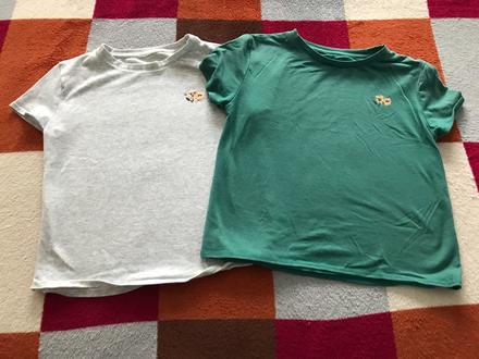 Tričká 2 kusy - zn. decathlon vel.140/146, decathlon,140
