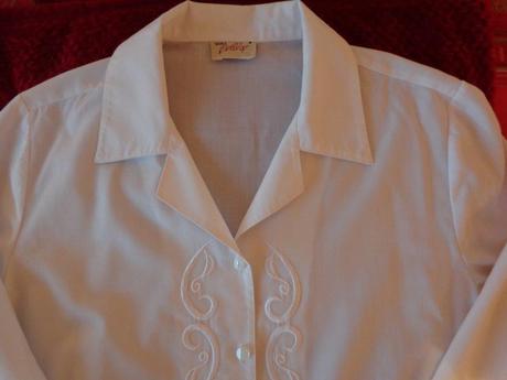 Bavlnená blúzka s výšivkou v. l-xl, l