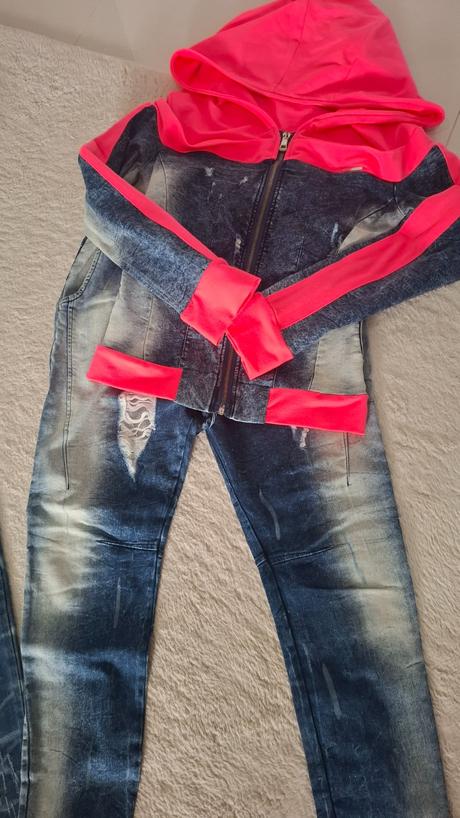 Dievčenské oblečenie foggi jeans, s