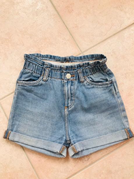 Riflové šortky + darček, 116