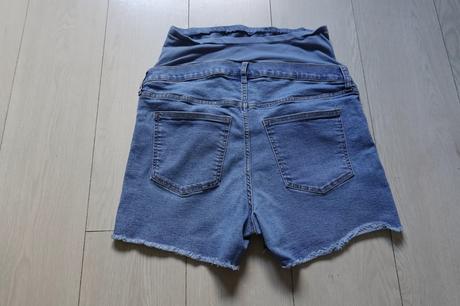 Tehotenské riflové kraťasky h&m mama, h&m,l