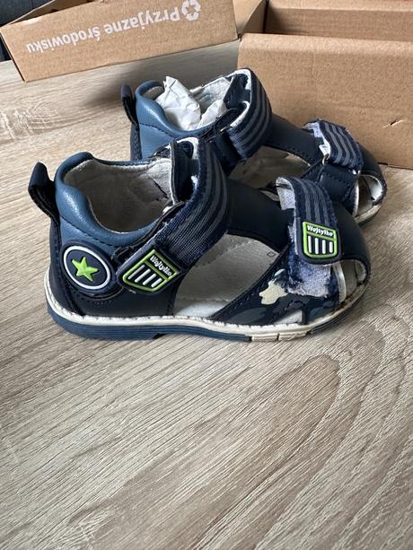 Sandále wojtylko, 2ks, tmavomodré, veľkosť 21, wojtylko,21