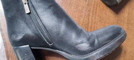 Čierne kotníkové čižmy, 36