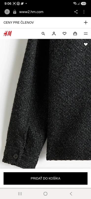 Superná prechodná bunda h&m č.s, h&m,s