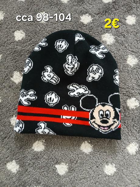 Tepla ciapka 98/104 mickey, 98
