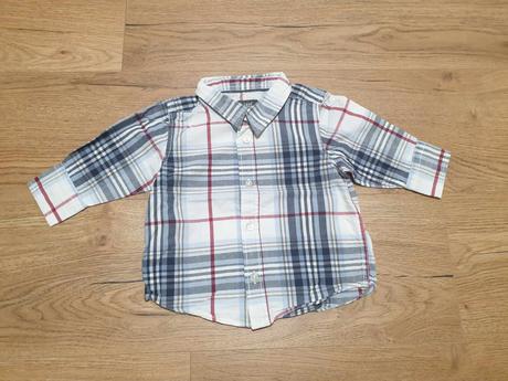 Košeľa s dlhým rukávom, h&m,68