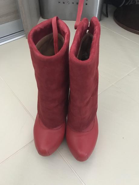 Dámske kožené cizmicky, 38