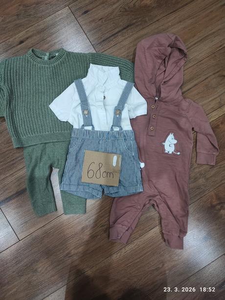 Chlapčenské oblečenie veľ.68cm, h&m,68