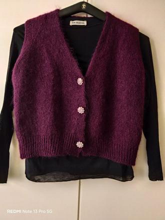 Krátka vesta-xs,s, s