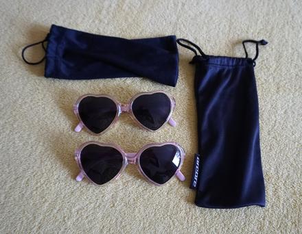 Srdiečkové slnečné okuliare,