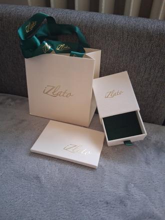 Darčeková taška vrecúško krabička ako nové šperky, 