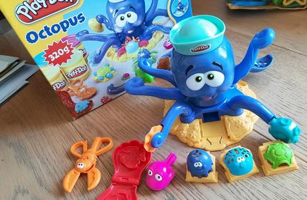 Play doh - chobotnička,