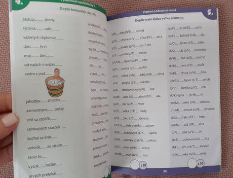 Precvičovanie pravopisu 4 ročník,