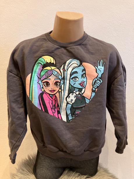 Dievčenská mikina monster high (128), sinsay,128