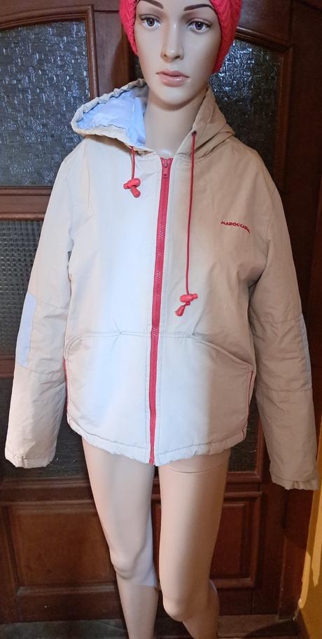 Dámska bunda na zimu, s