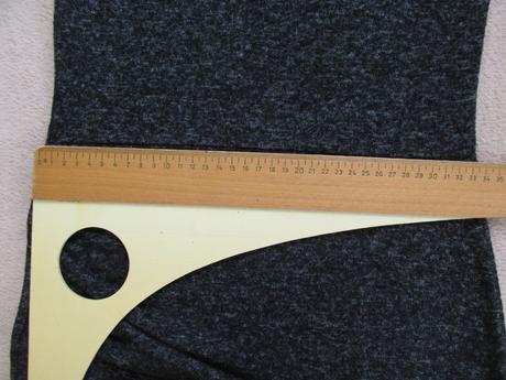 Asymetrické čiernosivé šaty, s / xs