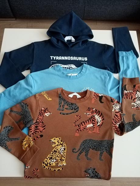 Mikina s potlačou h&m v. 134, h&m,134