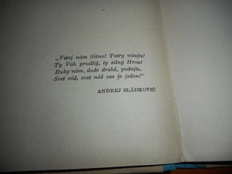 Domovina moja, a. plávka,