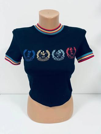 Crop top tričko bershka x disney mickey mouse, bershka,s