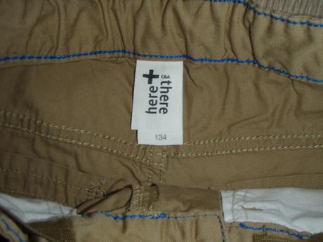 Bavlnené krátke nohavice, c&a,134