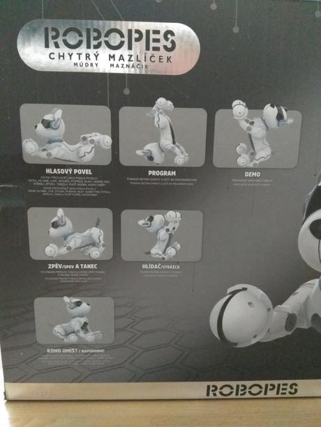 Robopes - interaktivny pes, 