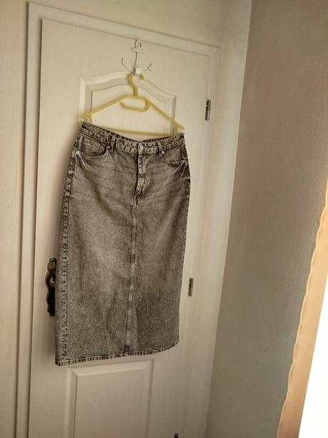 Riflova sukňa hm, h&m,l