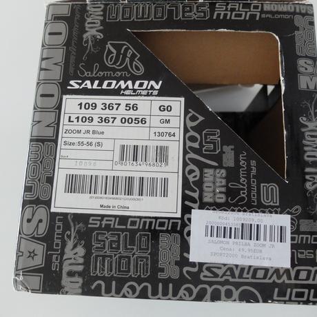 Lyžiarska prilba salomon s (55-56) junior, salomon,s