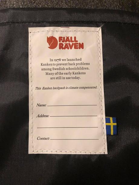 Batoh fjällräven kanken čierny s čiernymi prvkami, fjällräven