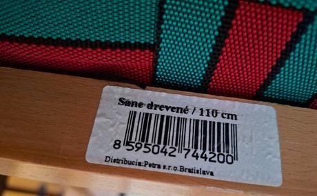 Drevene sanky 110cm, 