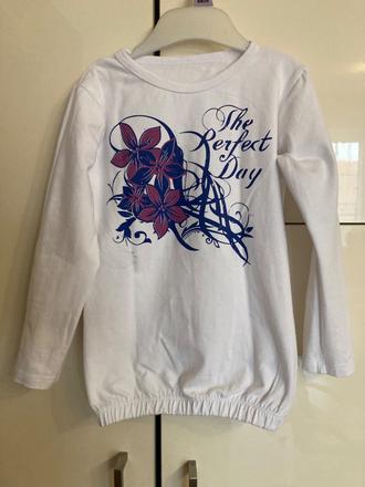 Tričko s gumičkou naspodu, 116