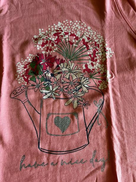 Tričká s motívom kvietkov - dvojset, kids,128