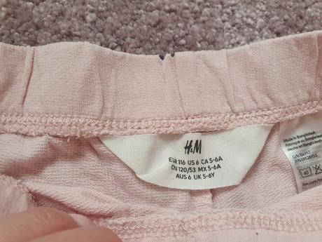 Kraťasy h&m č.116, h&m,116
