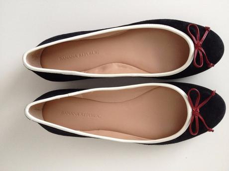 Kozene balerinky banana republic, 38